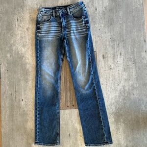 BKE The Buckle Conner Straight Jeans Boys 14 Tall 29” Inseam